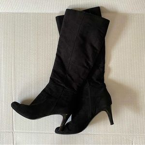 Black Suede Boots